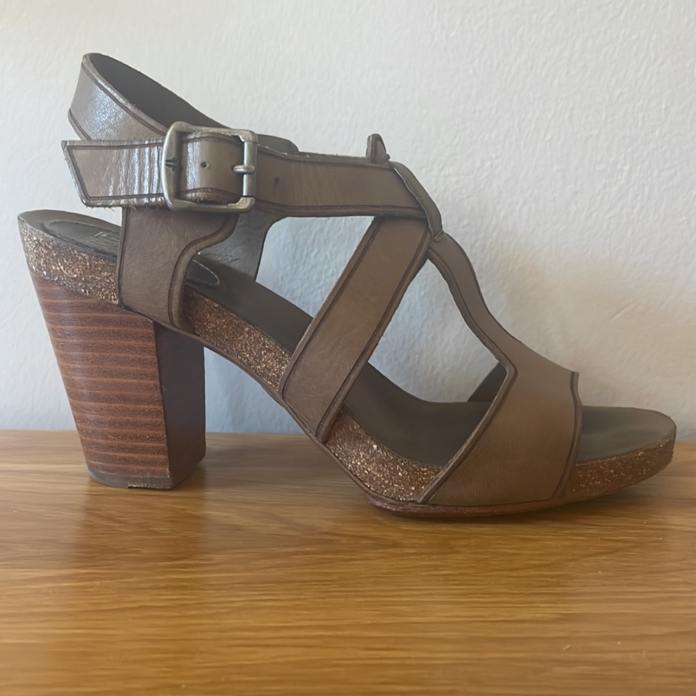 Frye Khaki Sandals